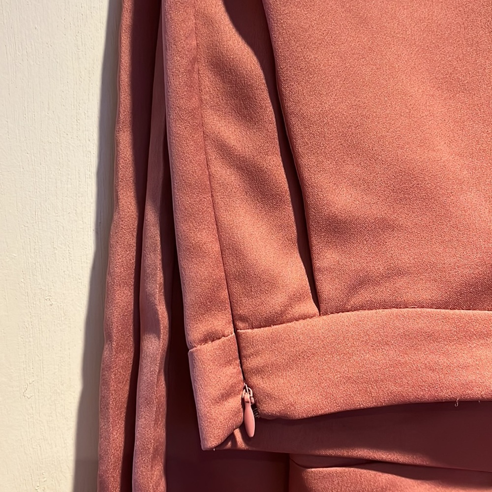 Pink Wide Leg Pants - Picture 6 of 9